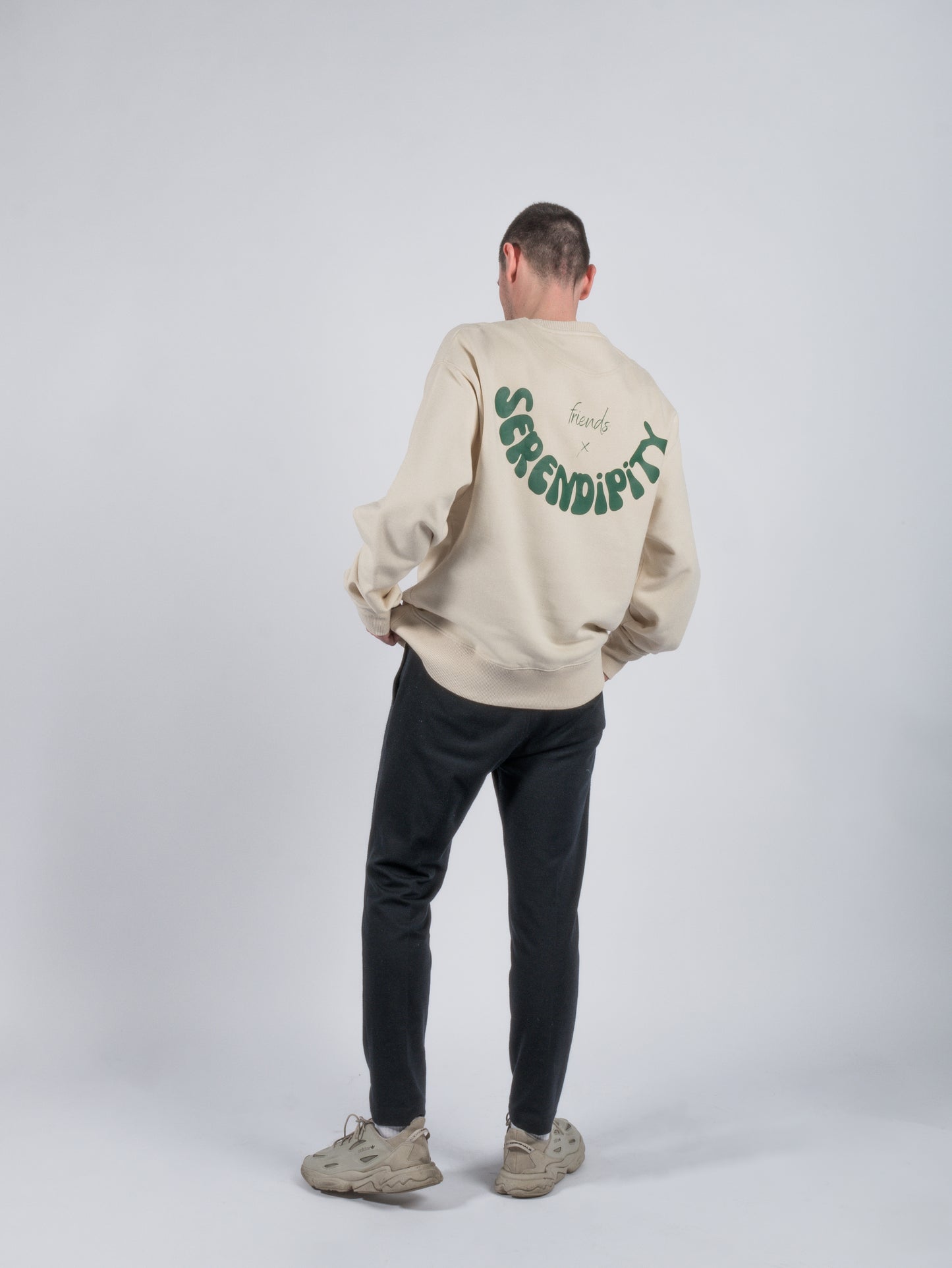 Crewneck Serendipity beige green