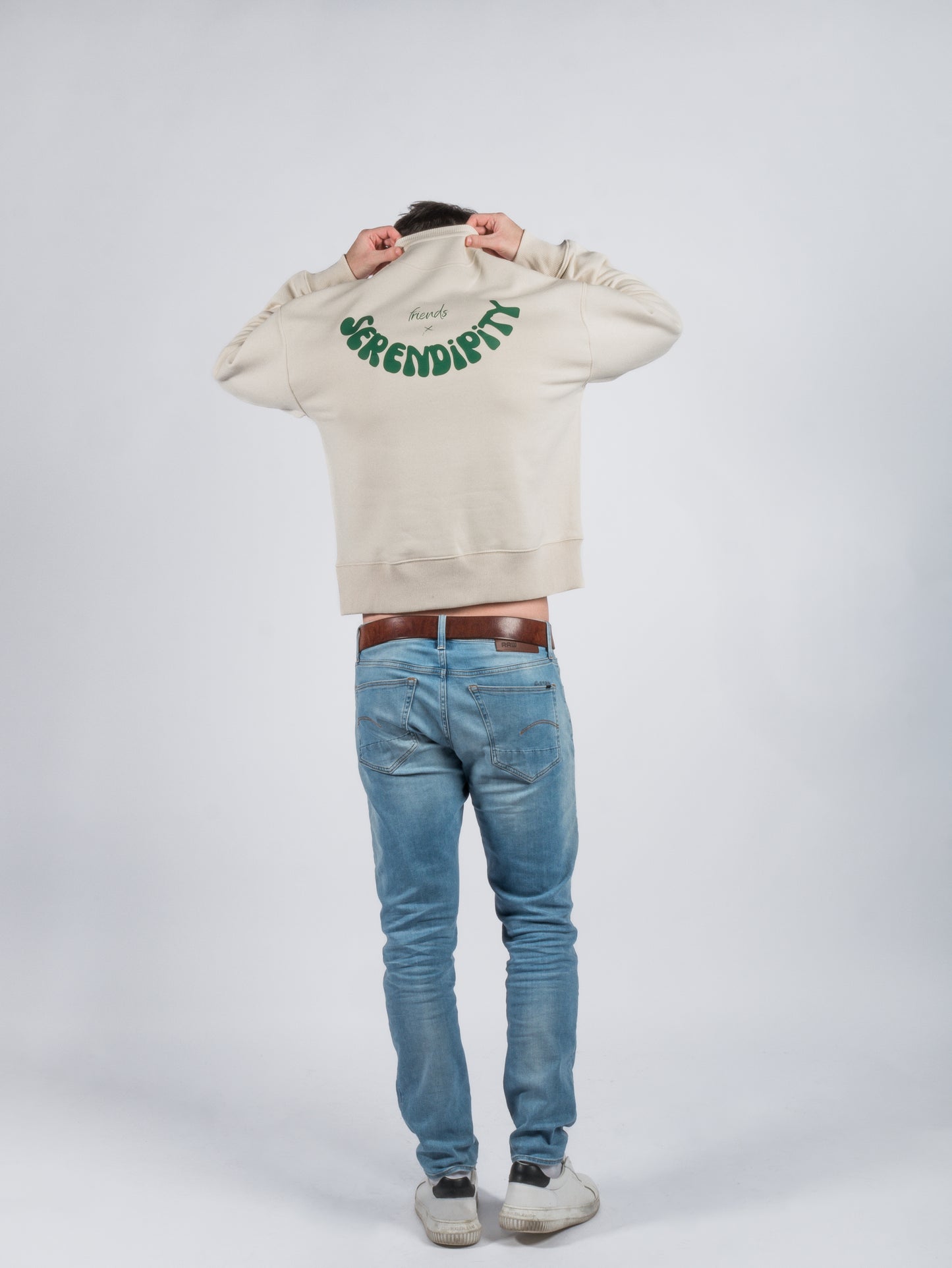 Crewneck Serendipity beige green
