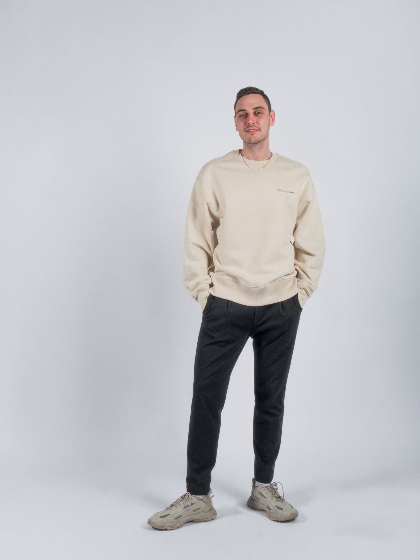 Crewneck Serendipity beige green