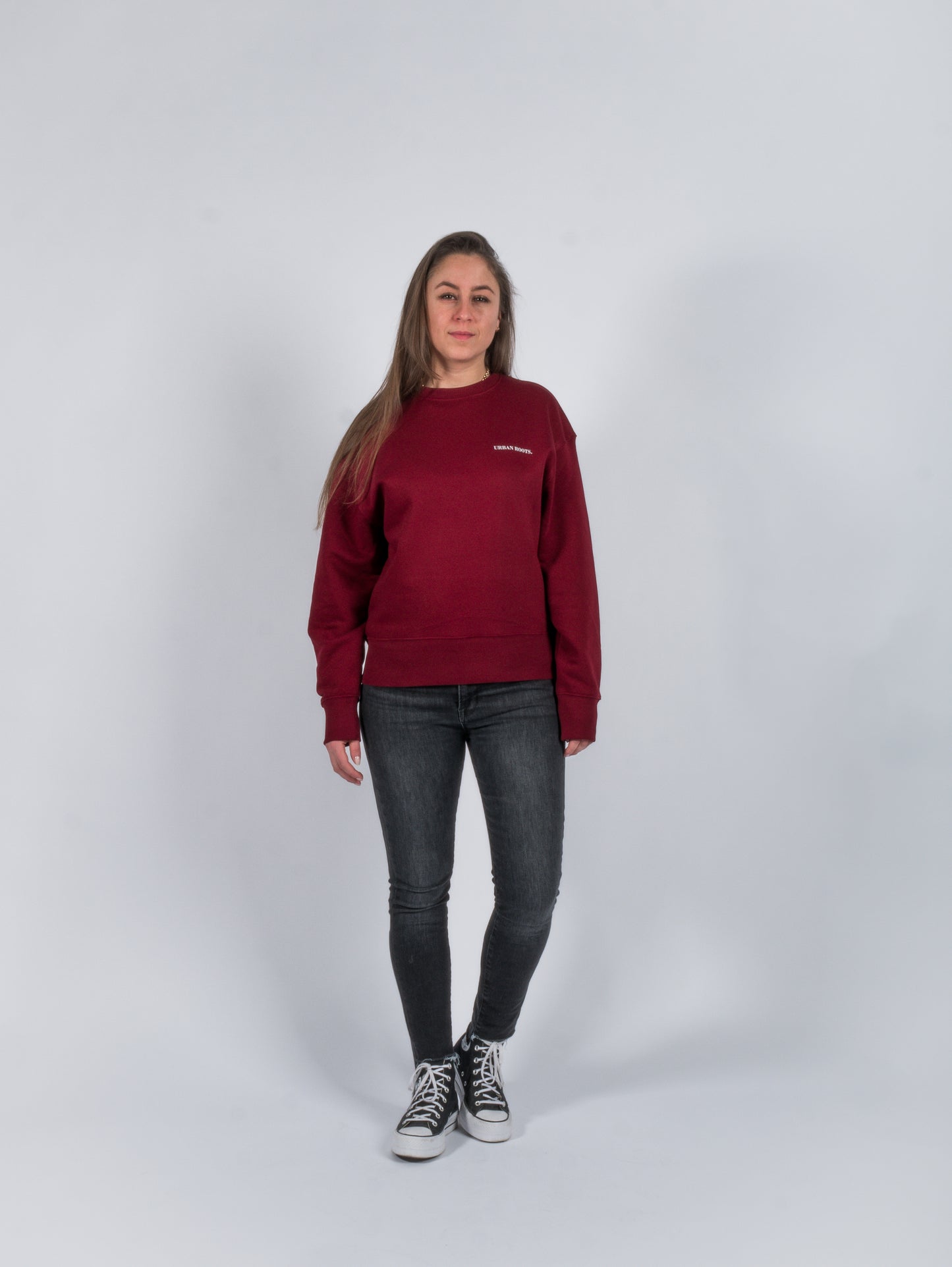 Crewneck Urban Roots bordeaux