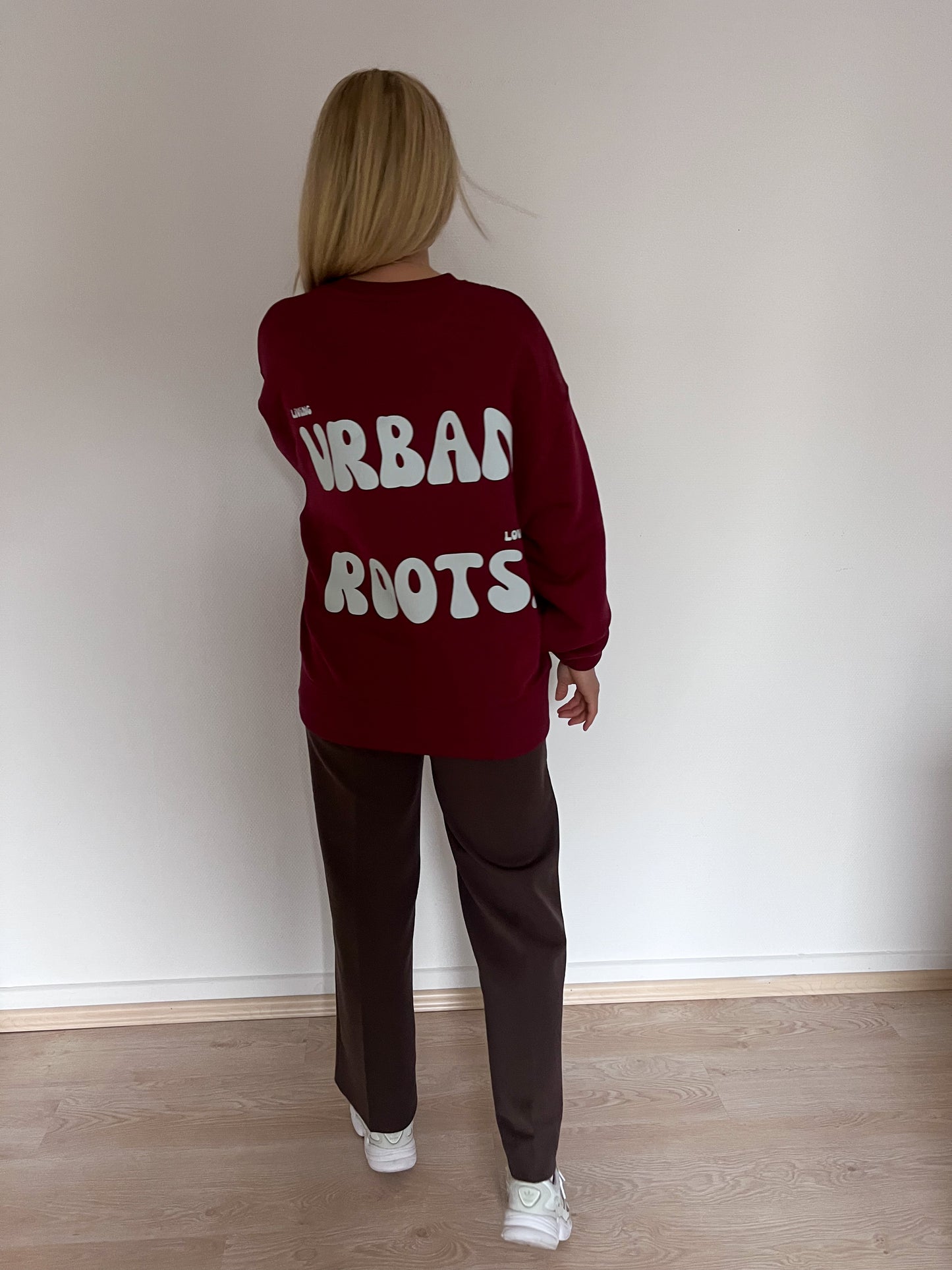 Crewneck Urban Roots bordeaux