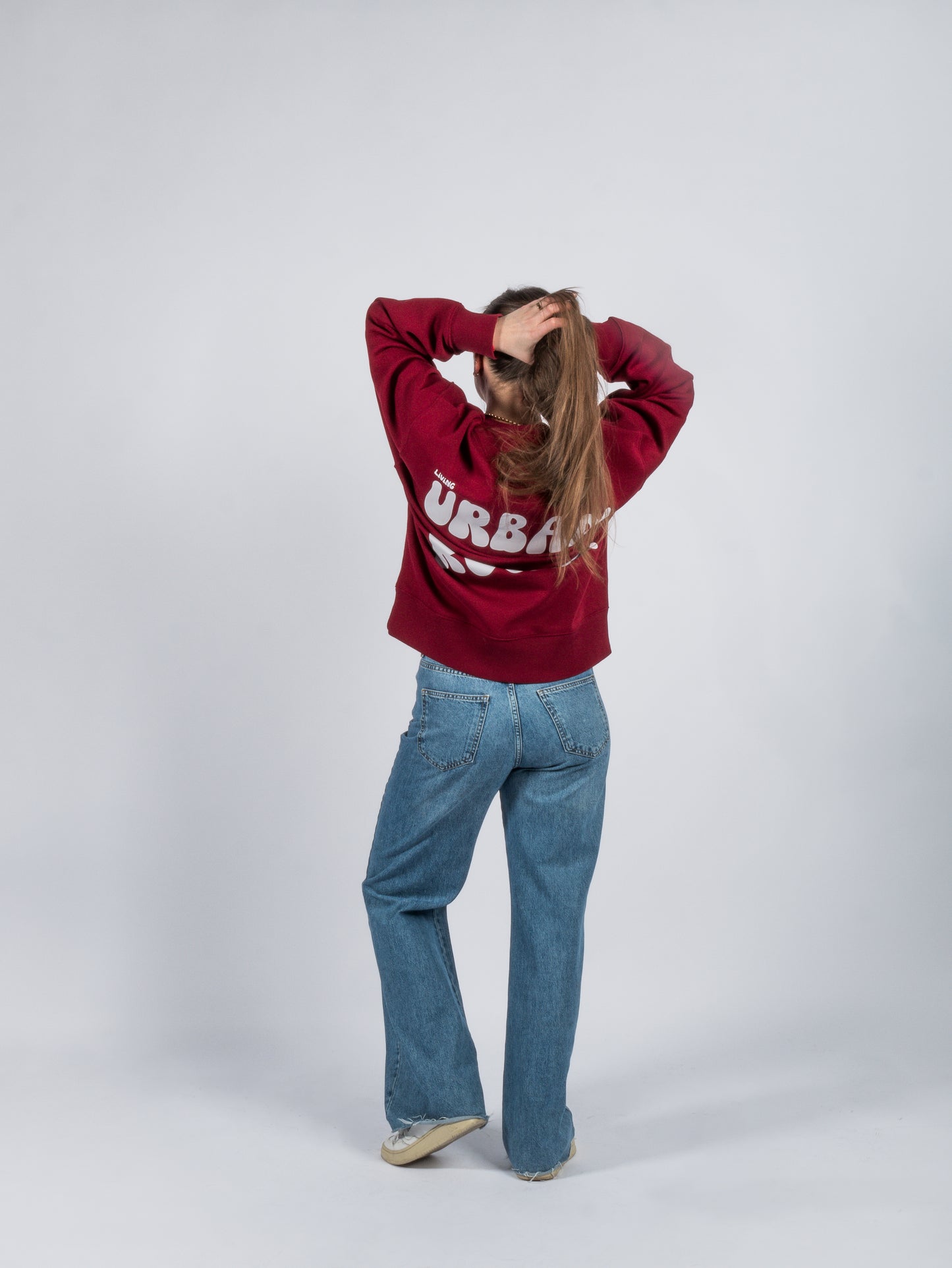 Crewneck Urban Roots bordeaux