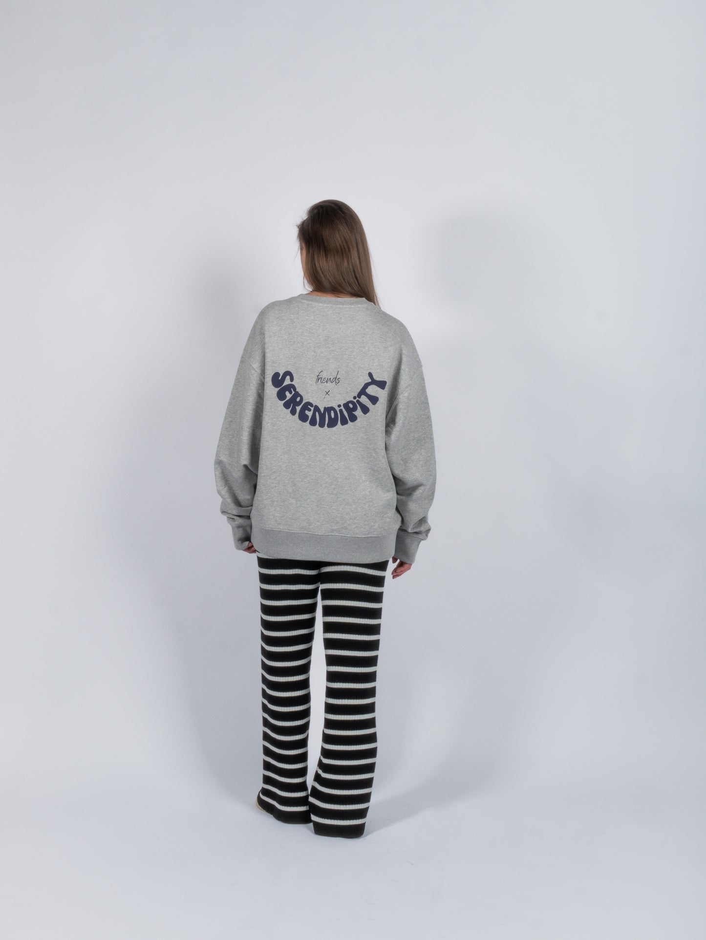 Crewneck Serendipity grey blue