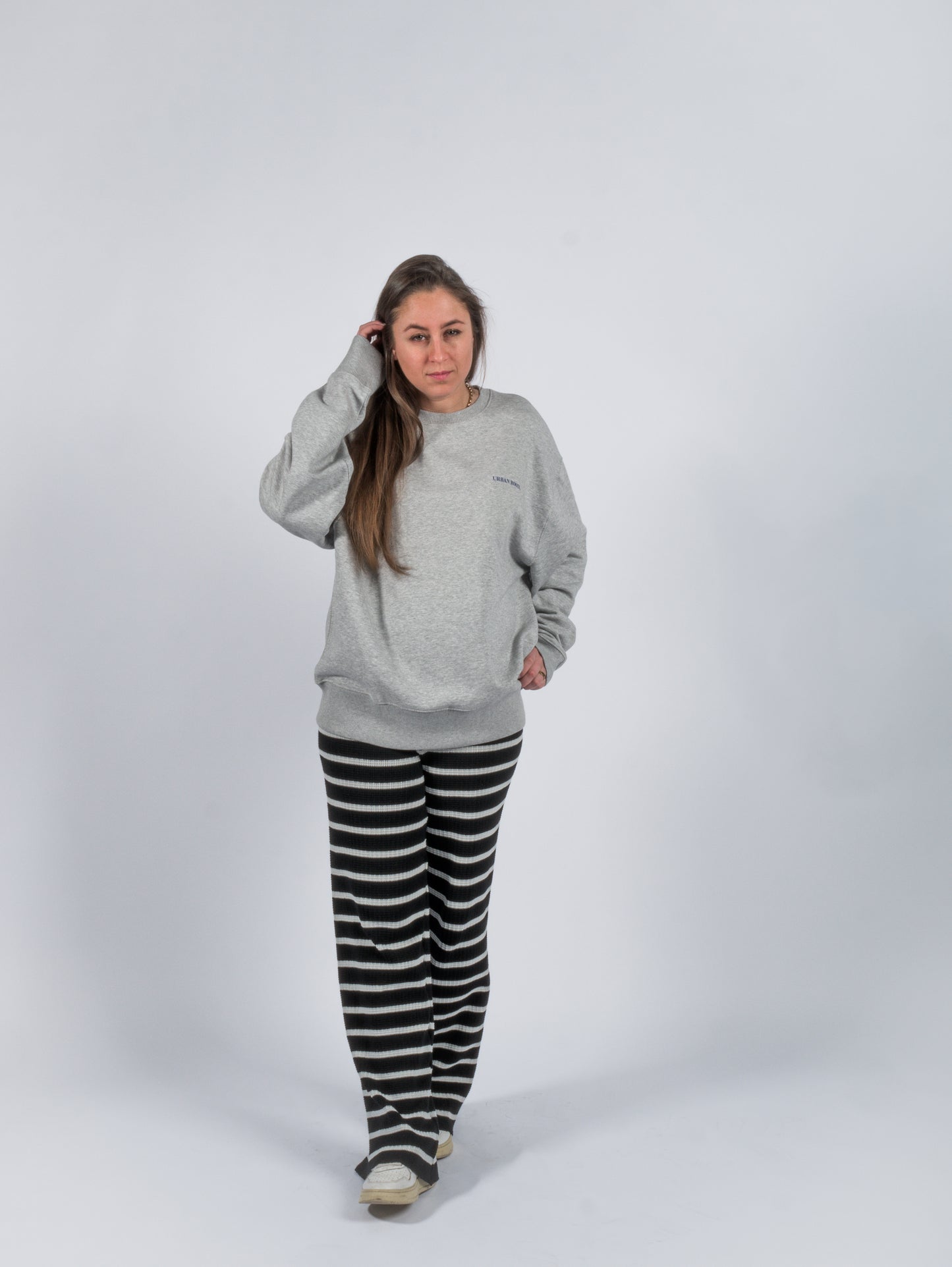 Crewneck Serendipity grey blue