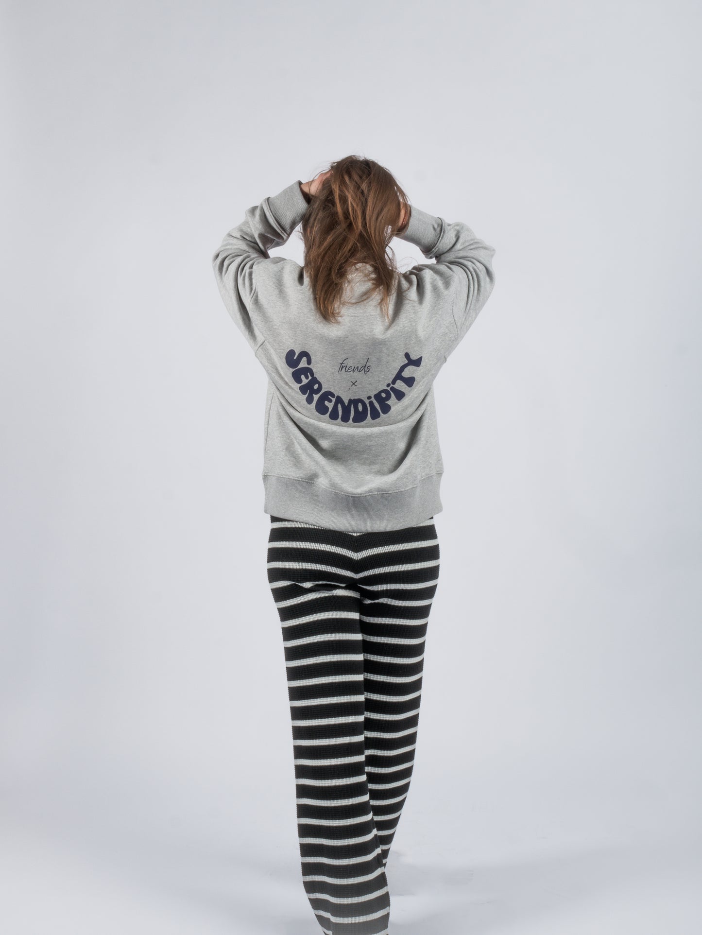 Crewneck Serendipity grey blue