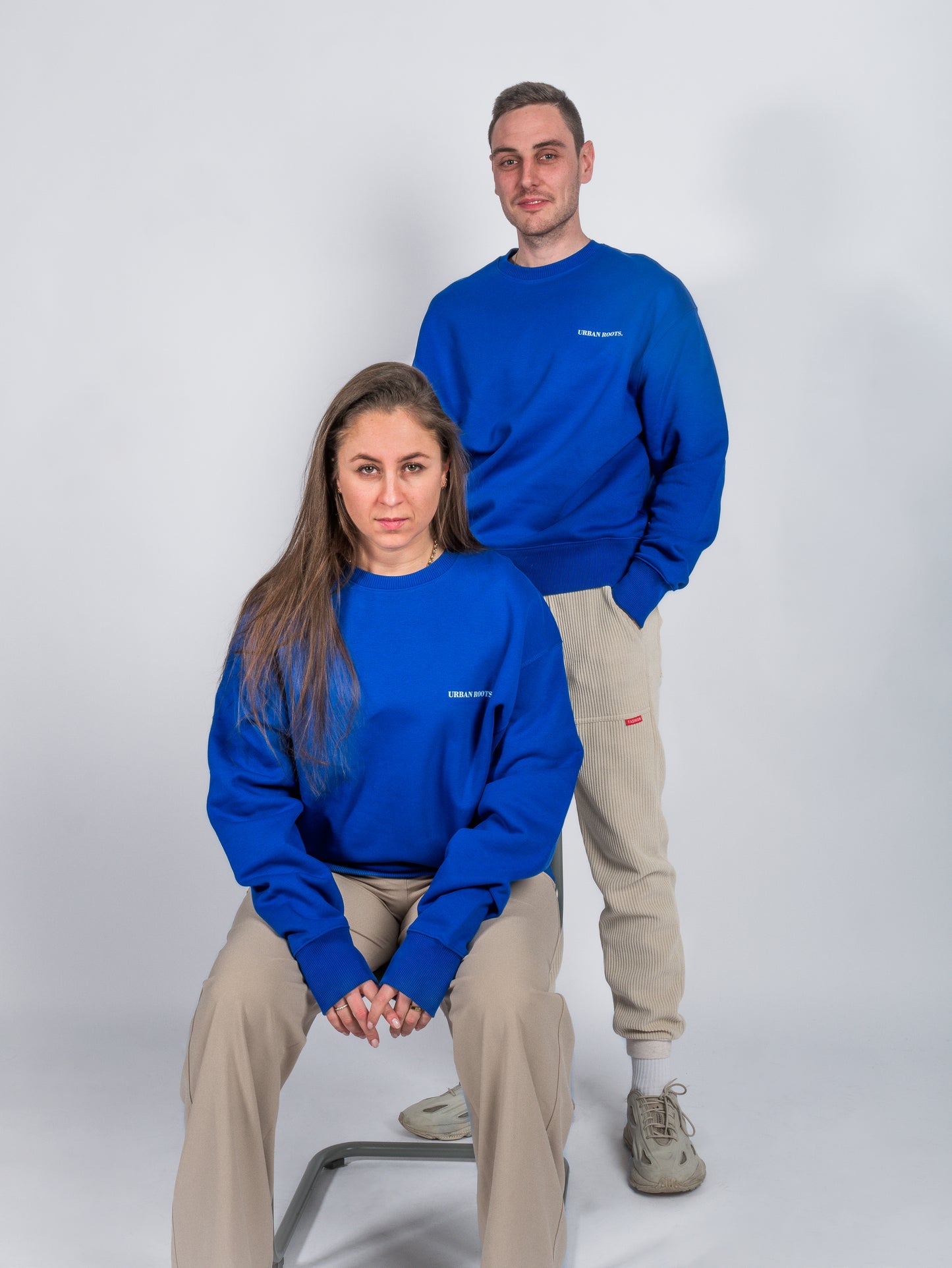 Crewneck Stangers blue