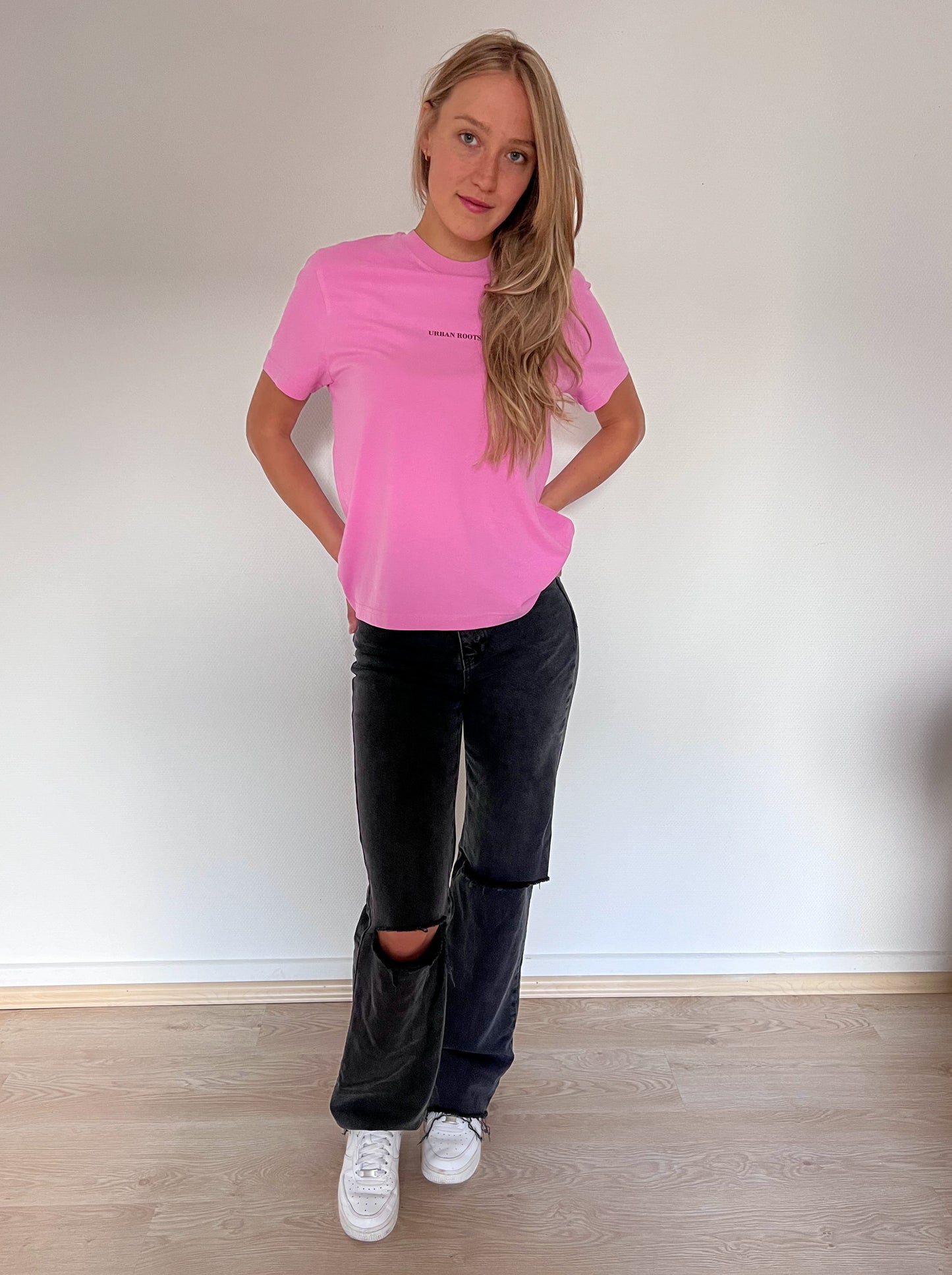 Tee serendipity pink burgundy