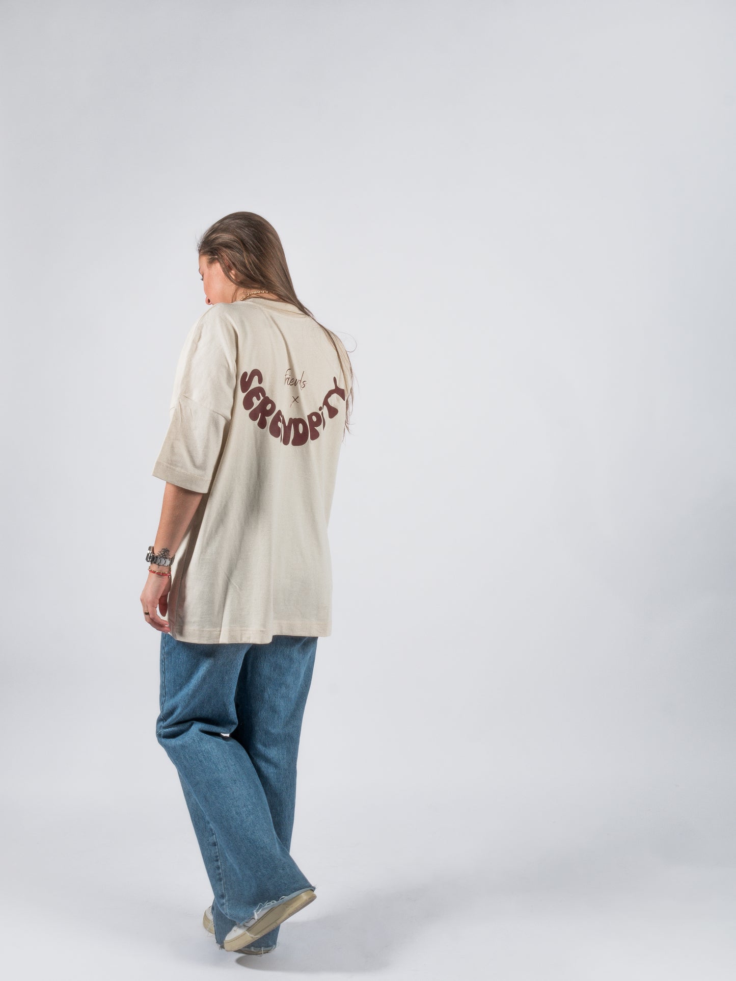 Tee Serendipity x friends burgundy