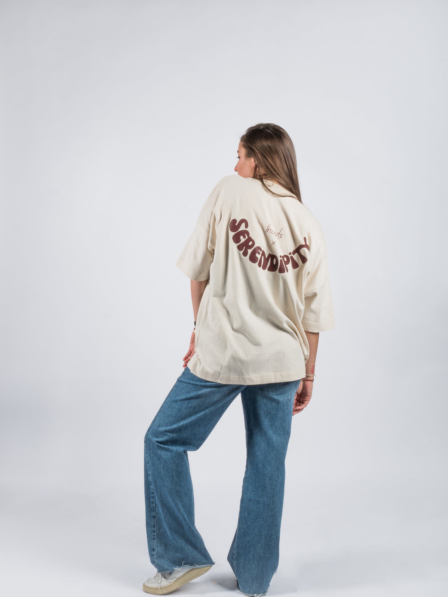 Tee Serendipity x friends burgundy