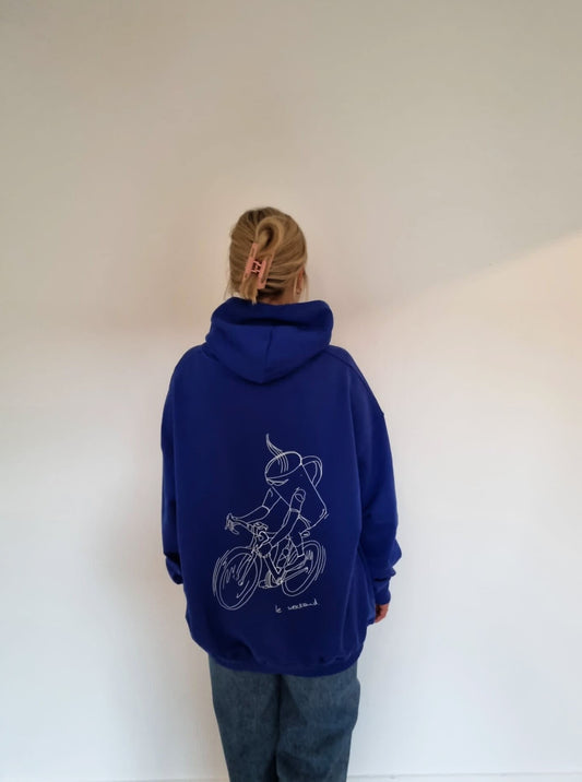 Hoodie Le Weekend. blue