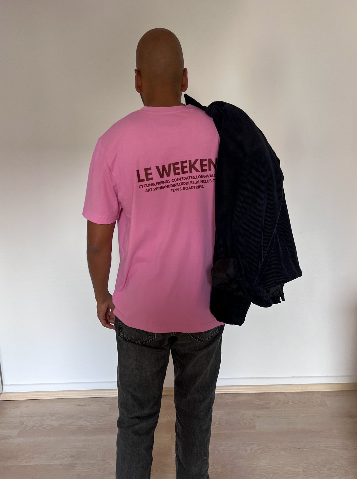 Tee Le Weekend. Summer edition pink/red